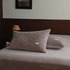 2PCS Soft Milk Velvet Pillowcase Comfortable Pillow Case Simple Pillowcase  Autumn and Winter