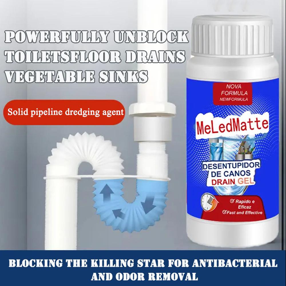 Powerful Pipe Dredging Agents Non-Irritating Sink Drains Cleaner for Multiple Pipes Toilet Cleaner Cleaning Bathroom Supplies
