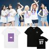 GIDLE Same T Shirt Fans NEVERLAND Tops Women Unisex Summer Short Sleeve Kpop I NEVER DIE MIYEON MINNIE SOYEON YUQI SHUHUA TShirt