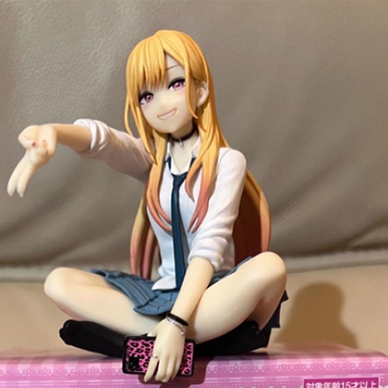 Mein Dress-Up Darling Kitagawa Marin Sitzende Position Anime Figur Modell Statue Sammlung Desktop Dekoration Auf Lager