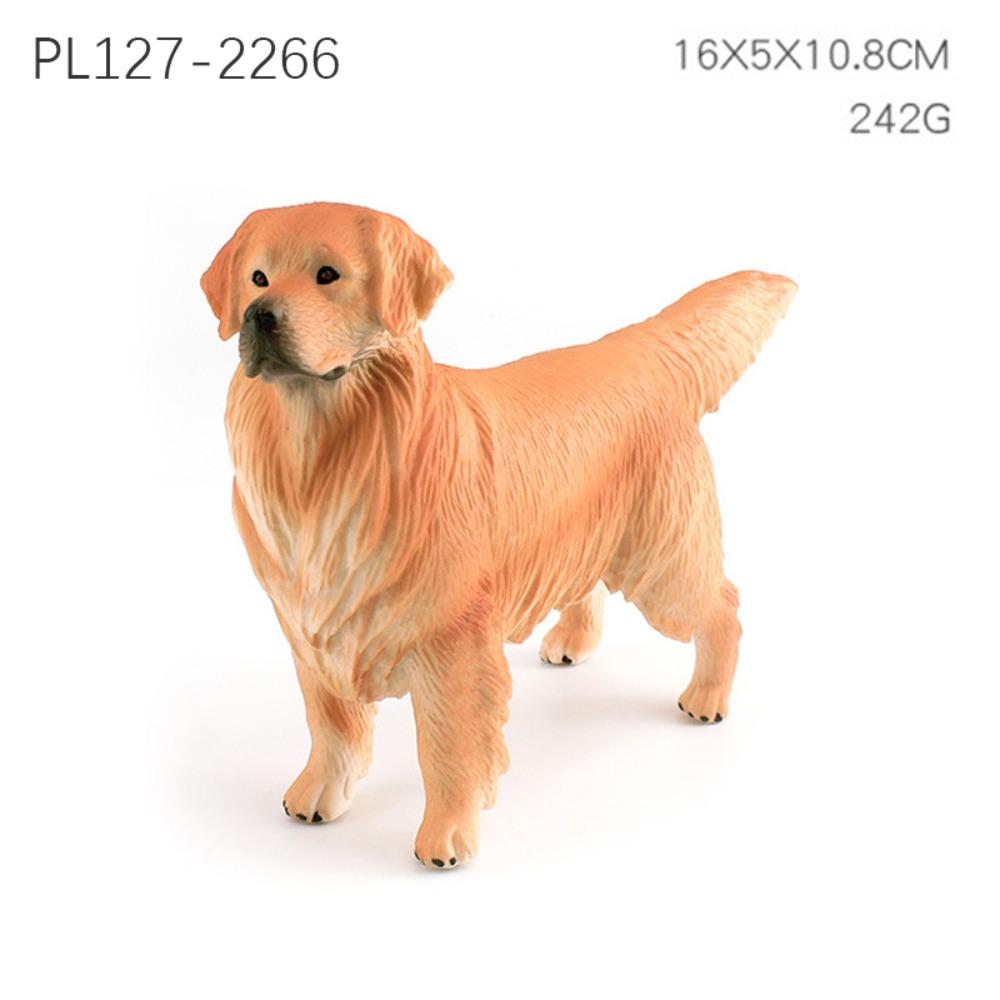 Exquisite PVC Farm Dogs Model Teddy Dog Shiba Inu Corgi Lifelike Realistic Pet Figurines Puppy Action Figures Desktop Ornament
