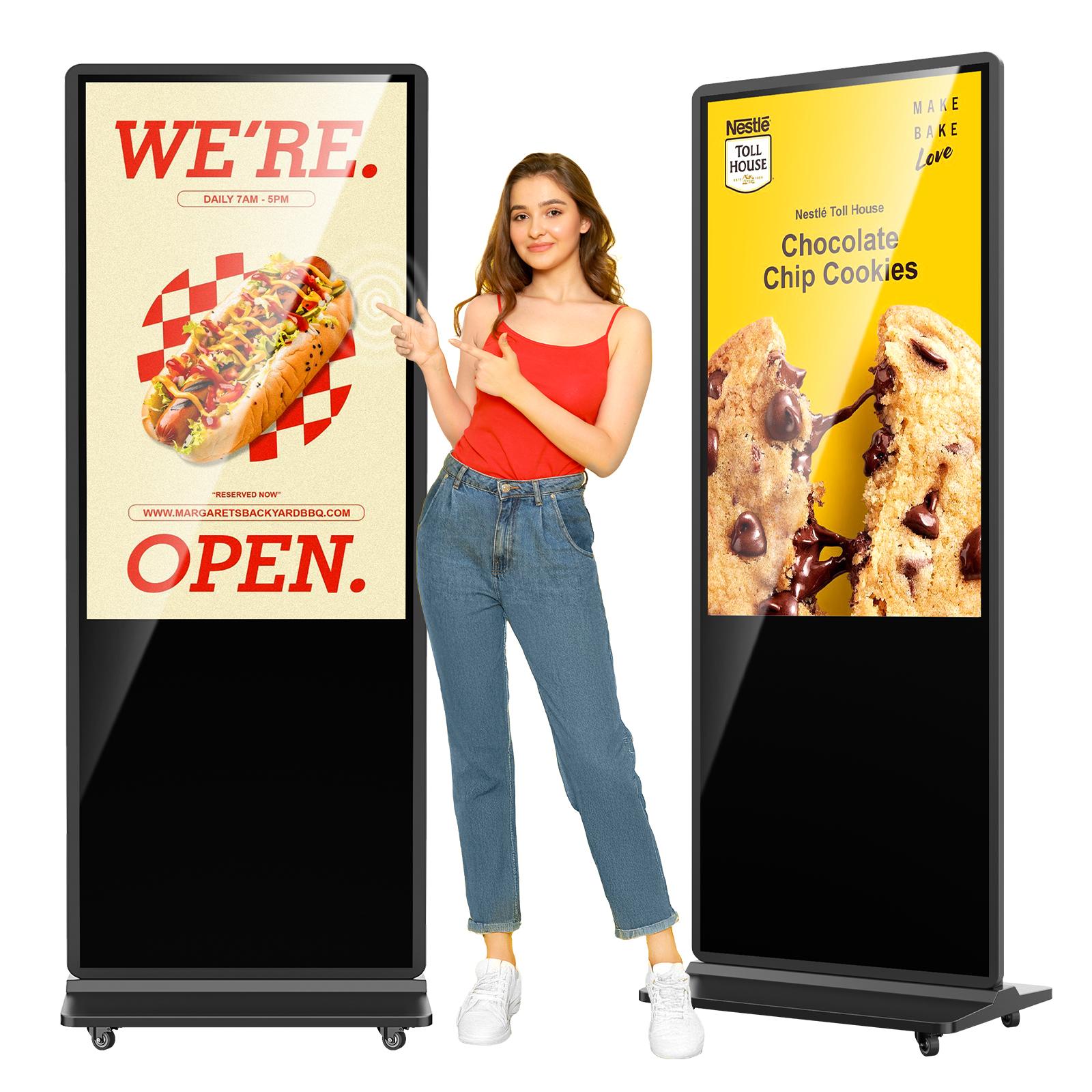 MWE LCD 55 Inch Floor Standing