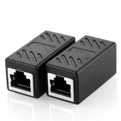 RJ45 zu CAT6 Ethernet Verlängerungskabel LAN-Kabel Verlängerer Netzwerk Patchkabel Stecker für Computer Laptop Stecker