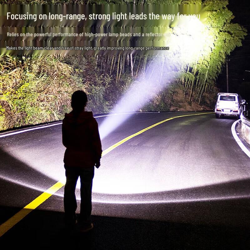 SHENYU Multi-functional Solar & Magnetic LED Flashlight