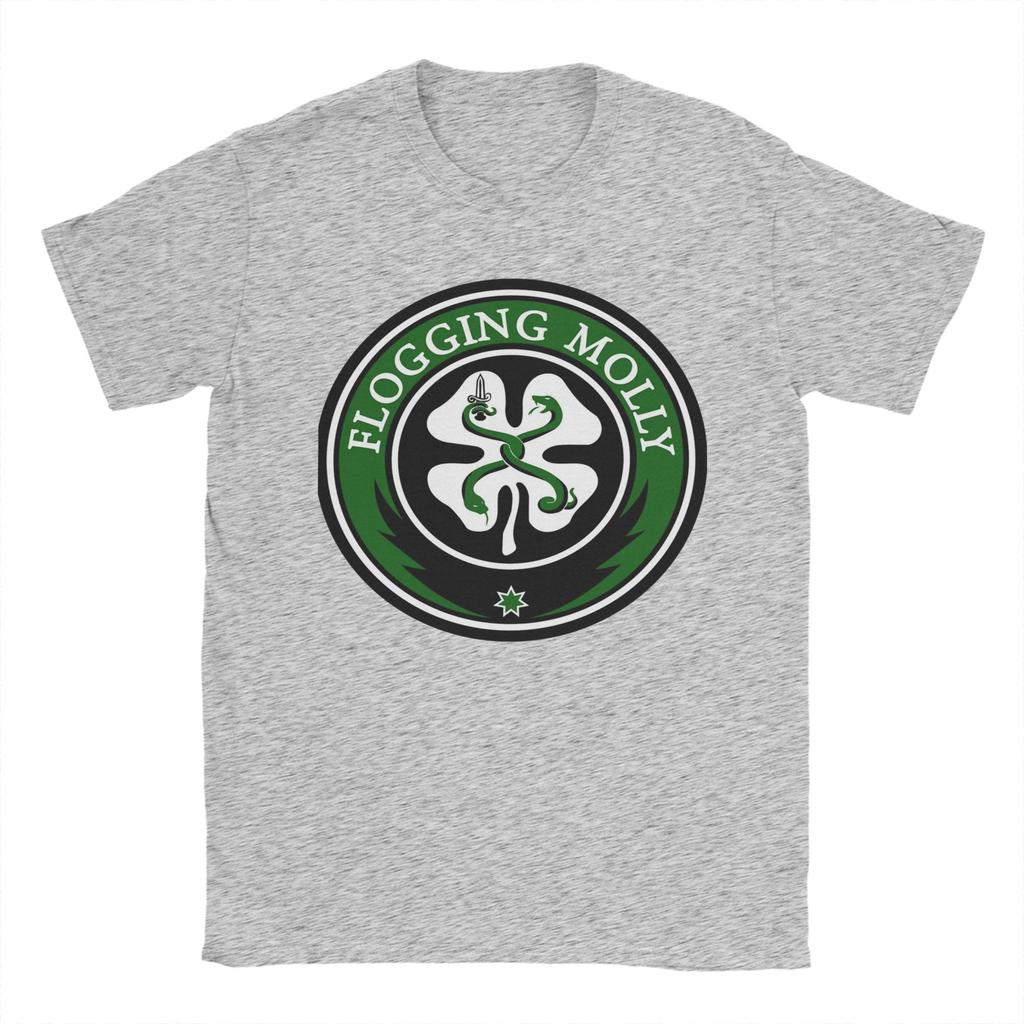 Mens TShirt Flogging Molly Dropkick Murphys Casual Cotton Tees Short Sleeve  T Shirt Crewneck Tops Graphic