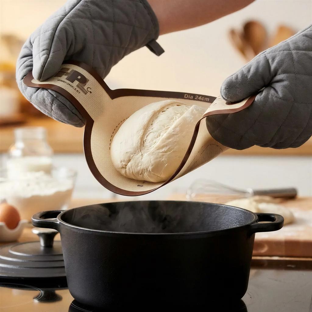 SILICONE MAT FOR BAKING BREAD DOUGH MAT 55x24CM REUSABLE