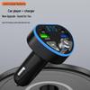 33W Fast Charge Car Charger with PD, Bluetooth MP3, Hands-free Phone Converter 2026