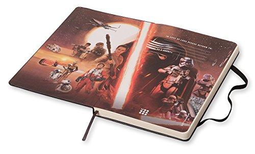 Moleskine Star Wars VII Limited Edition Bösewicht Groß Liniert Notizbuch