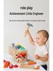 Toddler Educational Toolbox: Portable Workbench Toy for Early Learning and Repair Simulation.