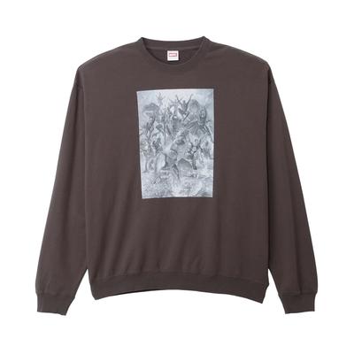 Small Planet Sudadera Marvel Lavable Talla Única, Vengadores, Monocromo, Sumikuro,