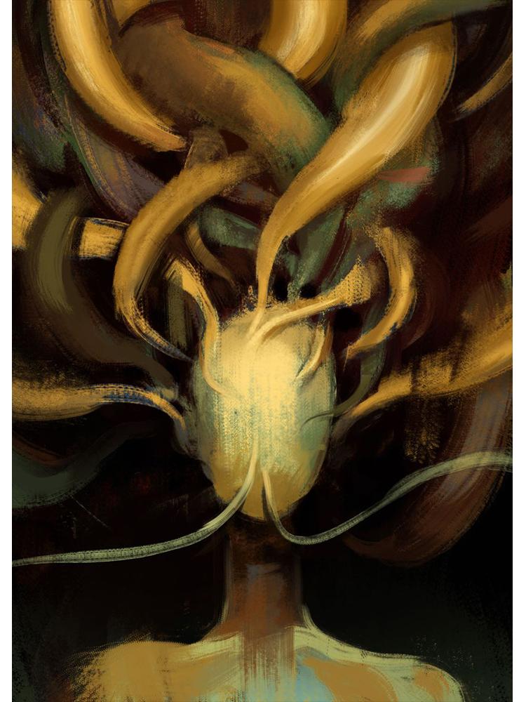 

Disco Elysium, игровые постеры, печать на холсте, абстрактные ретро игры ужасов, портрет, настенное искусство для гостиной, украшения дома 21x30cm No Frame