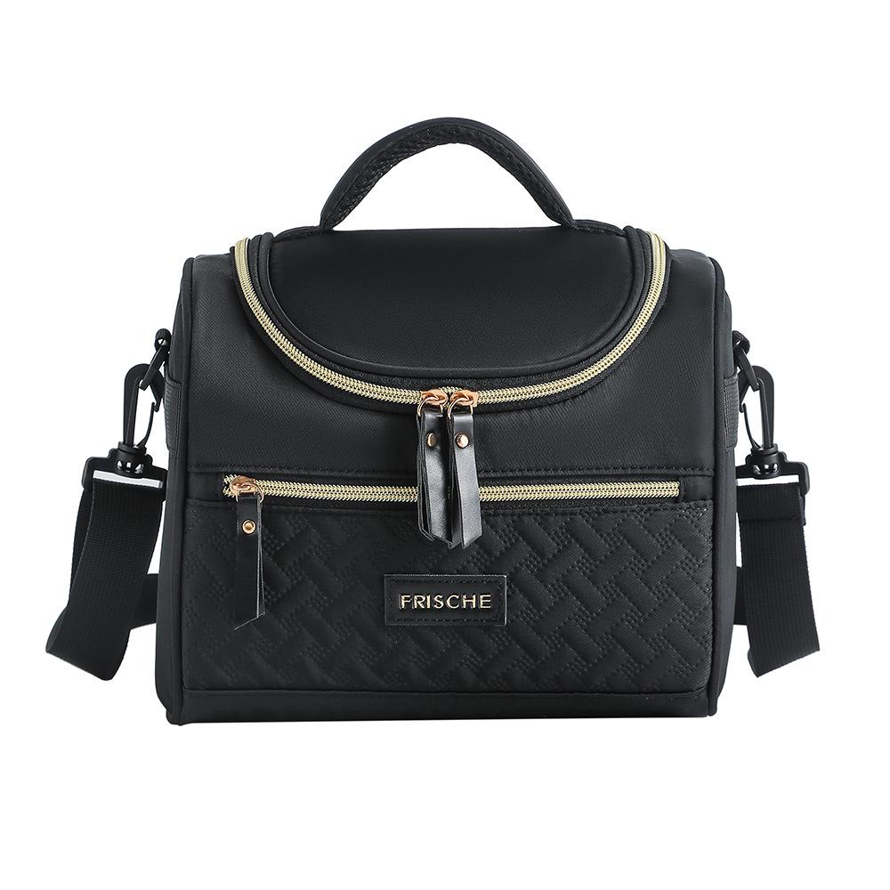 Stylish Insulated Lunch Bag for Office Workers, Bento or Breakfast Carry Bag