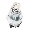 Ignition Switch with 2 Keys Universal for Car Tractor Trailer