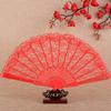 Retro Sexy Lace Fan Summer Dance Performance Pography Po Props Portable Folding Hand Fan Decorative Fan Chinese Dance Fan