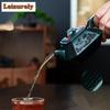 280ml High Grade Yixing Purple Clay Tea Master Handmate 9 Hole Filter Kettle Chinese Raw Or Green Mud Zisha Kung Fu Tea Set Gift