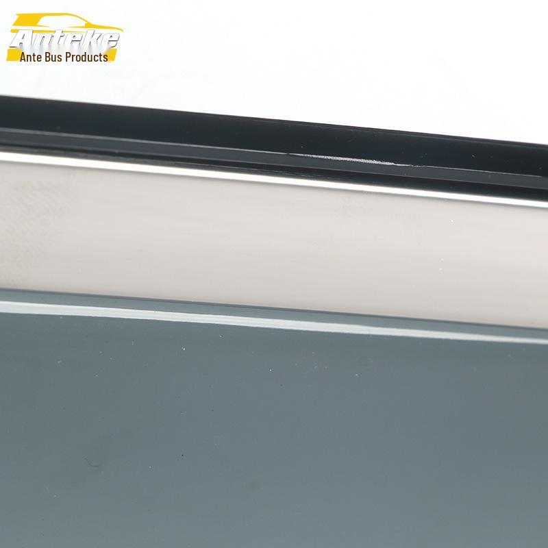 Borui GC9/18 Rain Deflector with 3D Stainless Steel Decorative Strip