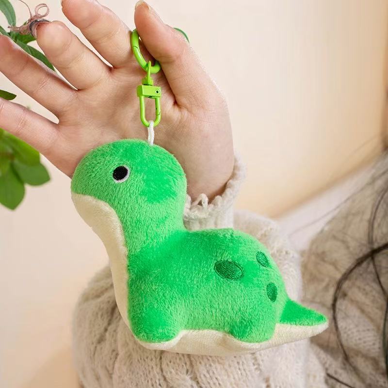 10/20cm Simulation New Dinosaur Doll Backpack Pendant Filled Plush Toy Cartoon Anime Gift for Girlfriend Cute and Fun Doll