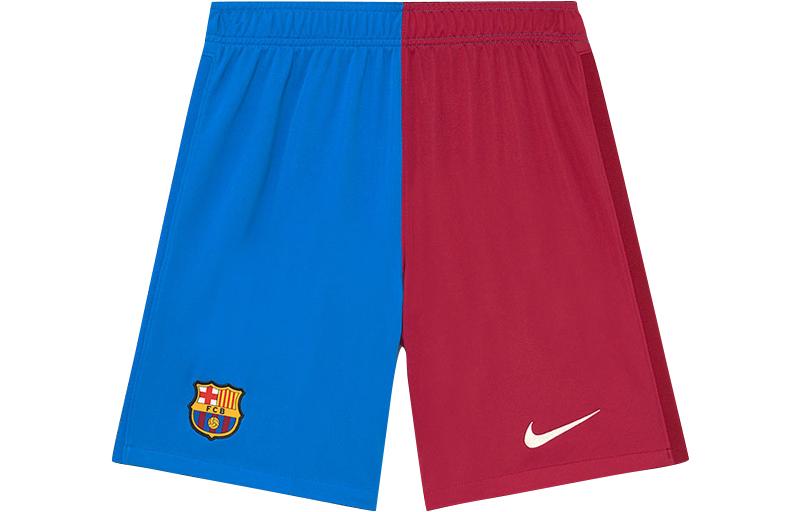 

Nike Soccer Bottoms Men s Red Blue Moderate Wide Leg Pants CV8148-427 M