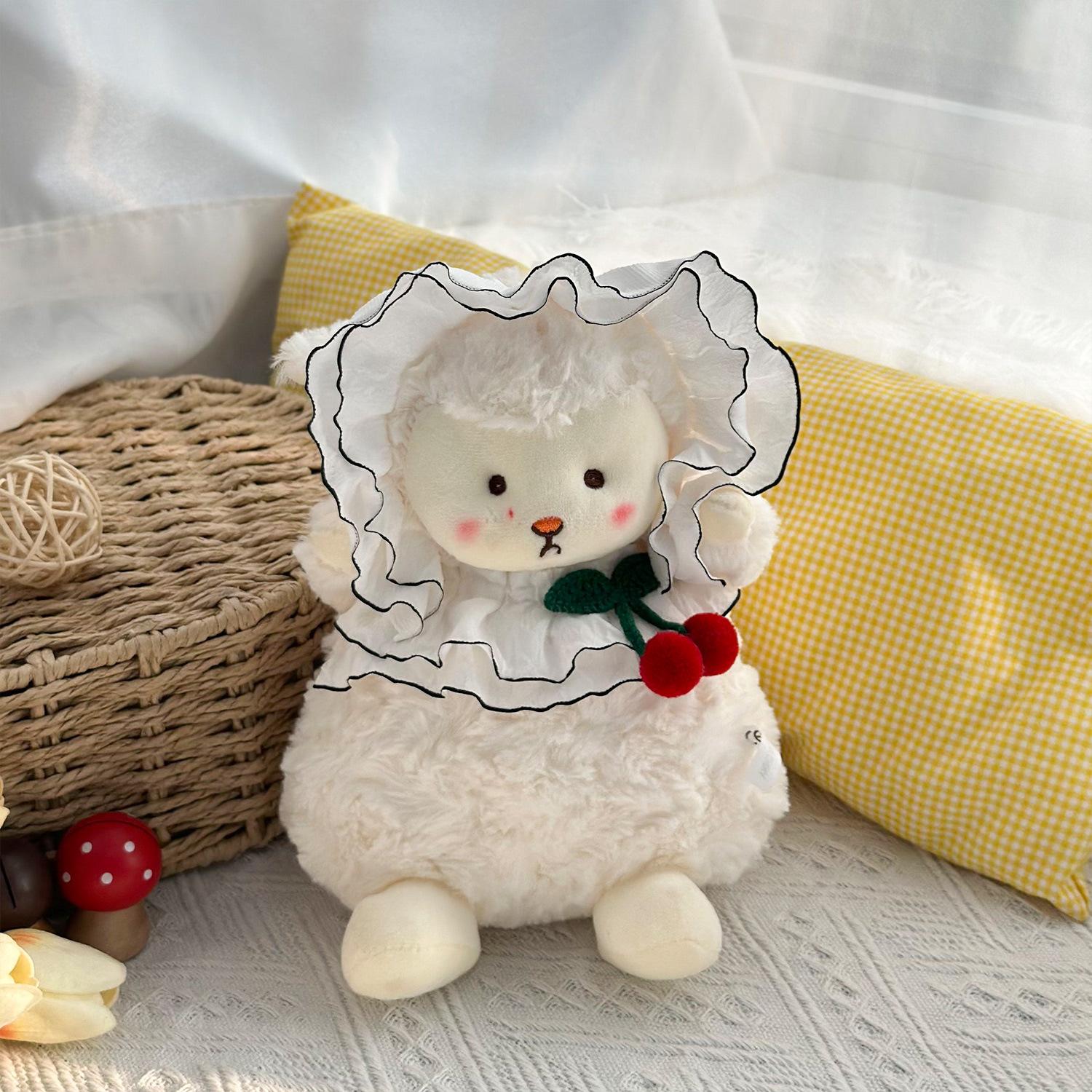 

Плюшевая игрушка, кукла-овечка, новый стиль, подушка для сна, мягкая, милая кукла-овечка, детский подарок, кукла-машина для захвата 22cm