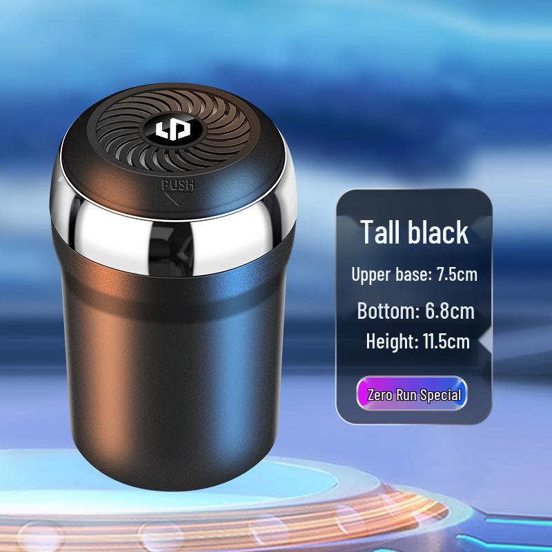Creative Anti-Ash Car Ashtray for Leapmotor C11/T03/C16/C10/C01 Ambient Lighting