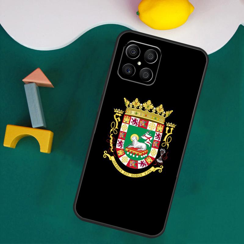 

Puerto Rico Flag Case For Honor Magic 7 Pro 5 6 Lite Honor 200 Pro 50 70 90 X9a X8a X8 X9 X8b X9b X9c Cover Honor X8b
