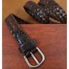 New Handwoven Belt Vintage Pin Buckle Casual Ladies Belt