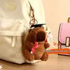 Lucky Keyring Cute Gift Graduation Capybara Graduation Cap Plush Keyring Bag Charm