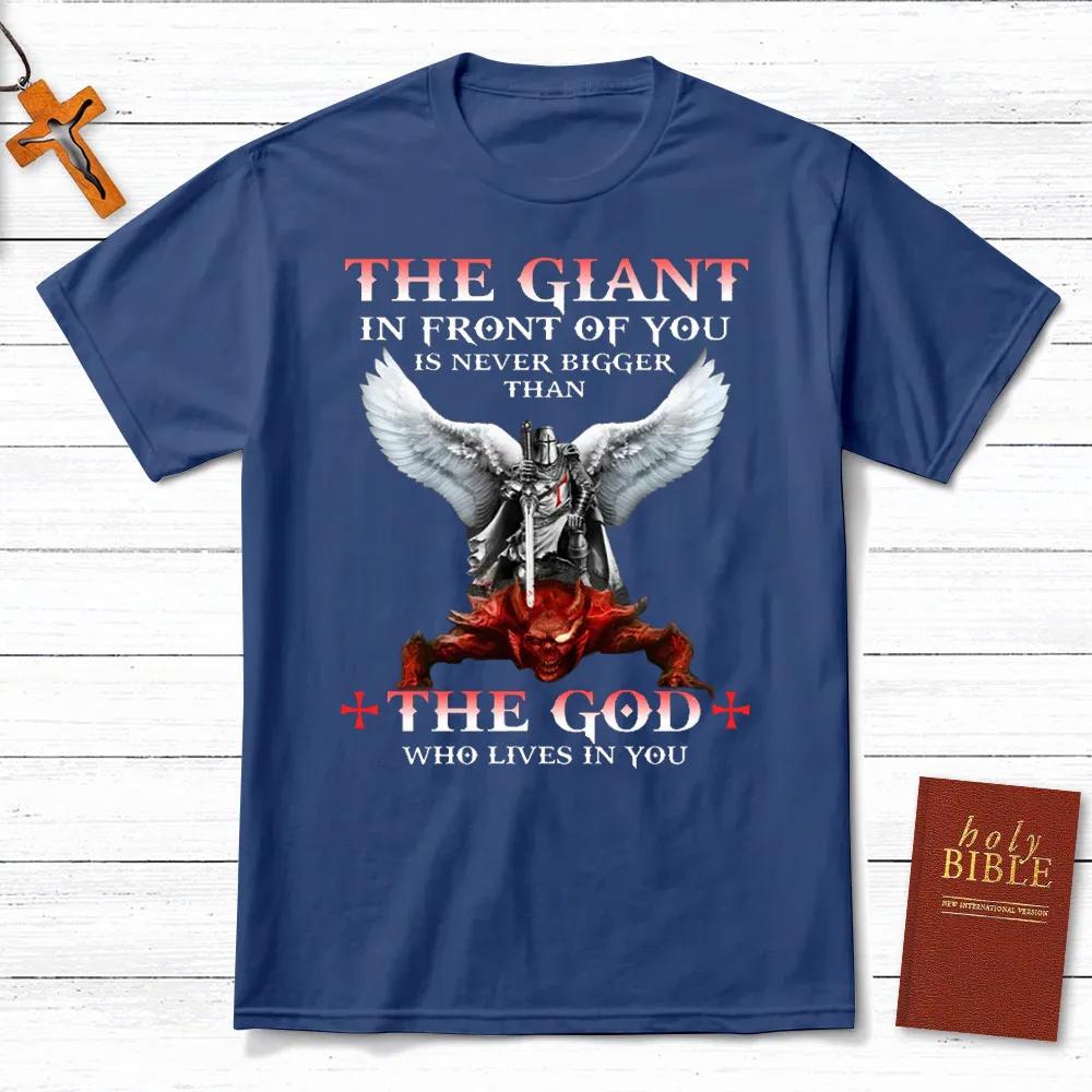 

The God Who Lives in You TShirt Mens and Womens Short Sleeve Cotton Tees Y2k Shirt Men Clothing Summer Blouse Oversize Tops S