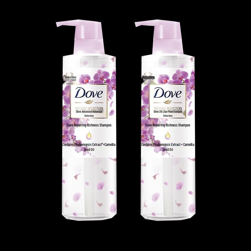 Dove Botanical Repair Nourishing Shampoo Twin Pack