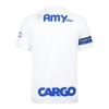 Maccabi Tel Aviv FC. Voetbalshirt Teamshirt met Witte Basis Blauw & Geel