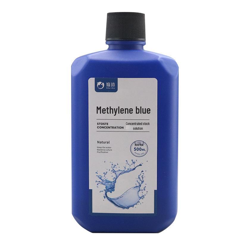 Methylene Blue Disinfectant for Fish Tanks: Treats White Spot, Mold, Fin, and Body Rot in Ornamental Fish and Koi.
