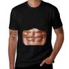 Six Abdominal Muscles  Abdominal Muscles Tshirt Casual All Match Short Sleeve Tshirt