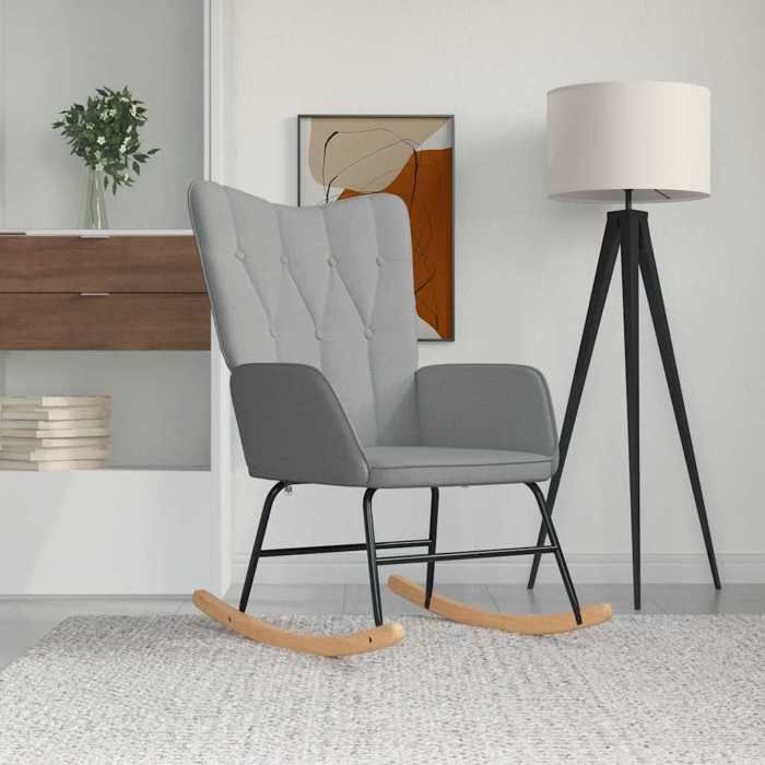 VidaXL Chaise à Bascule Chaise de Relaxation Siège de Relaxation Fauteuil de Salon Salle de Séjour Siège de Salon Maison 327611