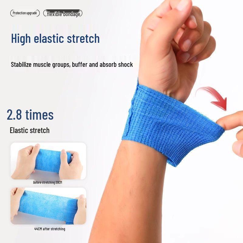 Elastic Self-Adhesive Finger Protector Bandage, Non-Woven Cotton, Sport Use, Non-Adhesive To Hair, FDA Approved