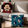 Cartoon Mafalda Cute Kawaii Pillow Case Office Cushions Suitable For Sofa Car Bedroom Decorative Cushion Cover