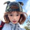 New Designer y2k wasteland style personalized cowboy perforated baseball cap women's three-dimensional ears street duckbill cap