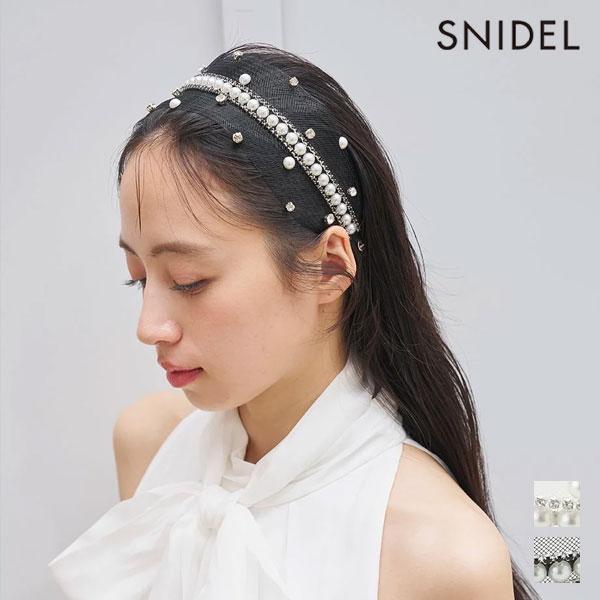 [Ready to ship] SNIDEL Accessory 26 Spring/Summer Sprinkle Bijoux Headband Hair Accessory Gift swgg262654