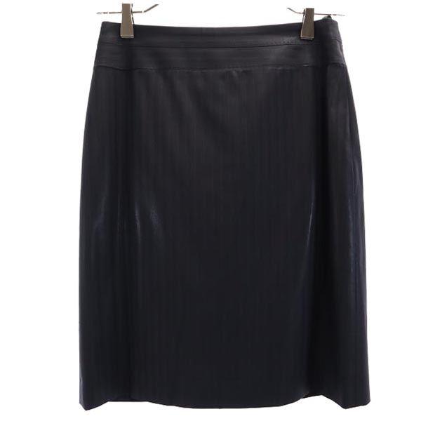 iCB wool blend Striped Pattern Skirt suit Setup 7 tailored jacket Women Used