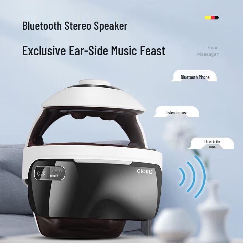 

CLORIS Electric Head & Eye Massager Helmet