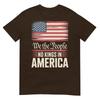 No Kings In America Democracy We The People Tshirt