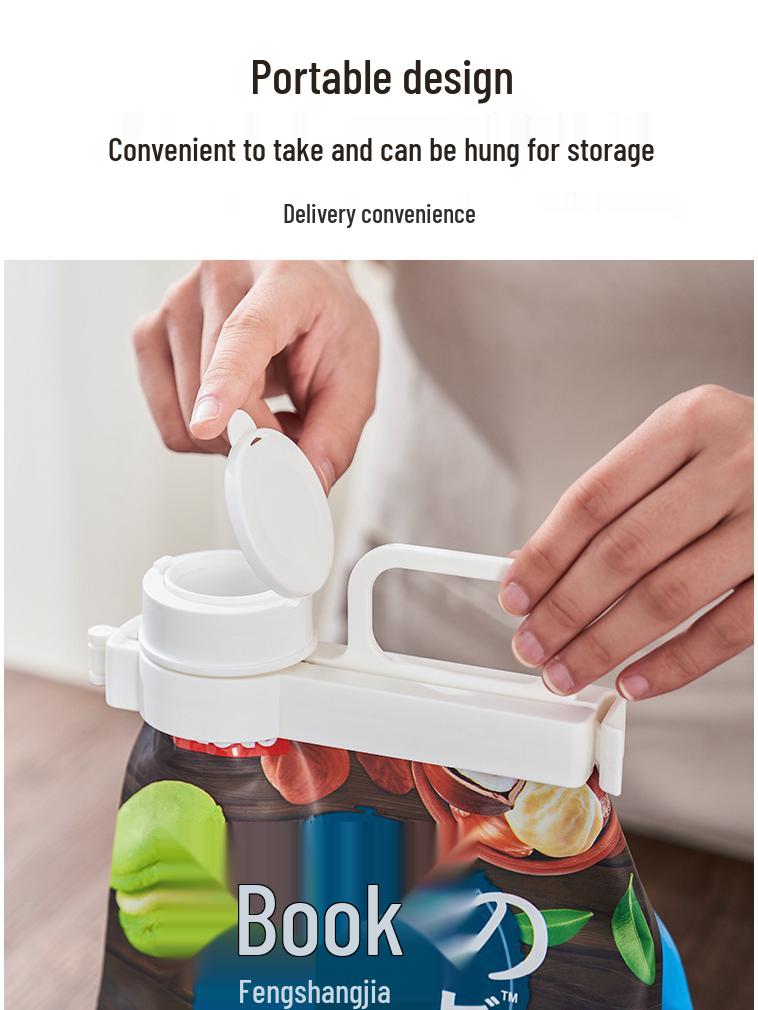 Japanese Sealing Clips: Moisture & Dust-Proof Bag Clips for Food, Tea, Snacks, and Milk Powder