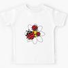 Cute Kids Ladybirds - Coccinellidae Beetle - Red And Black Ladybugs - Sweet Kids Gifts Kids T-Shirt