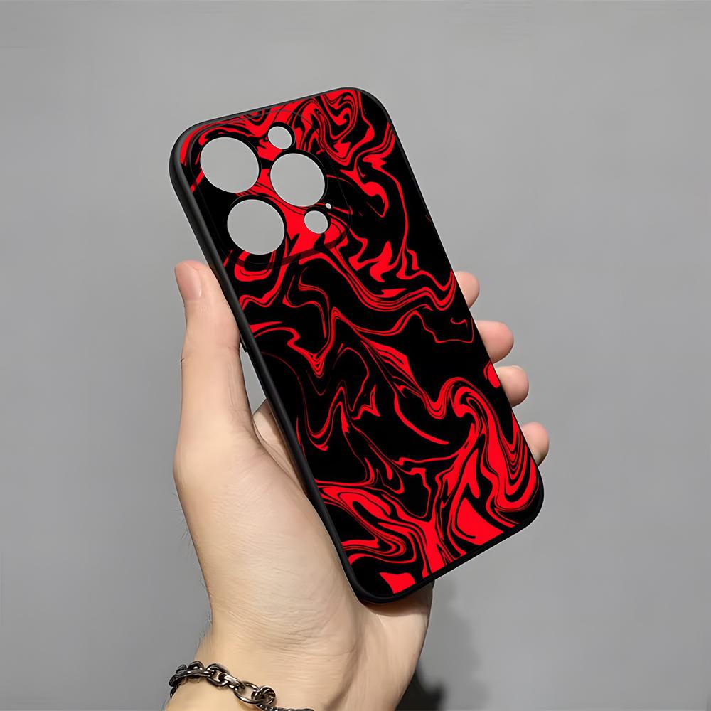 Green Texture Phone Case For IPhone 17 Pro Max 16 15 14 Pro Max 13 11 X Xs Xr 8 7Plus Silicone Cover