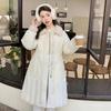 Solid Winter Coat Women Long Parka Thickened Oversized X-Long Cotton-padded Jacket Clothing Puffer Female Casual Outerwear New 2