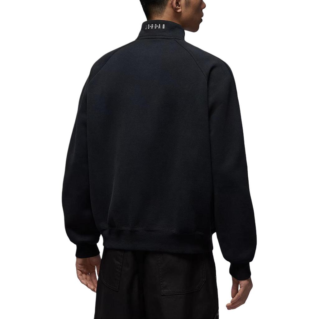 Jordan Stand Collar Pullover Drop Shoulder Long Sleeve Sweatshirt Men sweatshirt IF1817-010