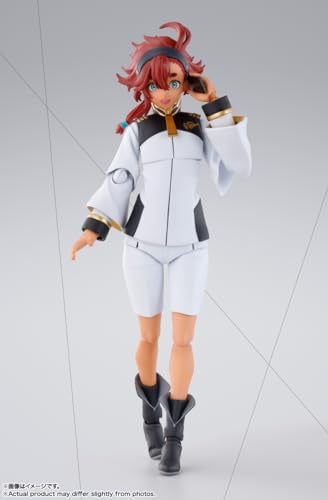 TAMASHII NATIONS S.H.Figuarts Mobile Suit Gundam: Mercury Witch Sletta Mercury, approximately 140mm, PVC & ABS painted action figure
