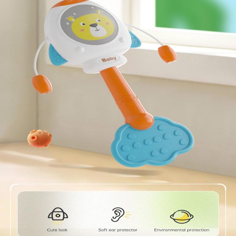Baby Shaker Animal Rattle Toy Baby Shaker Toy Stroller Cartoon Musical Instrument Shower Sensory Gifts Rattle Shaker