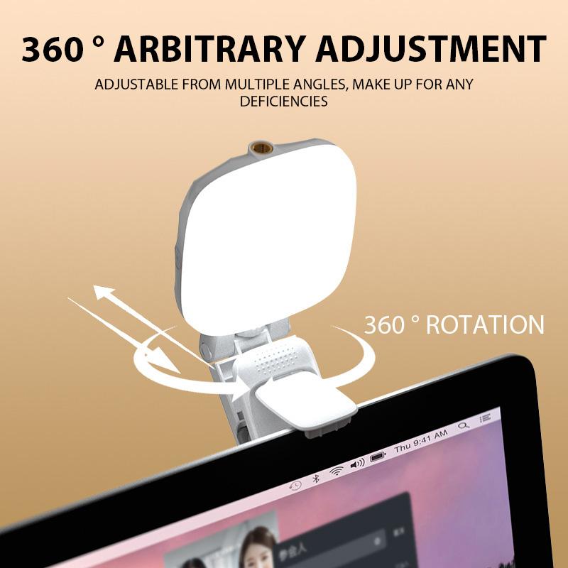 Selfie Fill Light Direct Broadcast Beauty Hit light RGB Pocket Light LED Ambient Light USB Rechargeable Photo Light