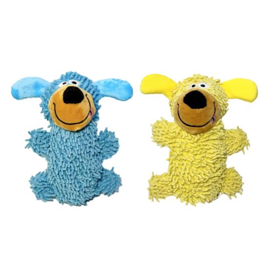 

2 шт. пищащая плюшевая жевательная игрушка для собак, снимающая скуку и стресс, мягкая игрушка, кукла, маленькая, средняя, для прорезывания зубов, интерактивная плюшевая игрушка, товары для питомцев