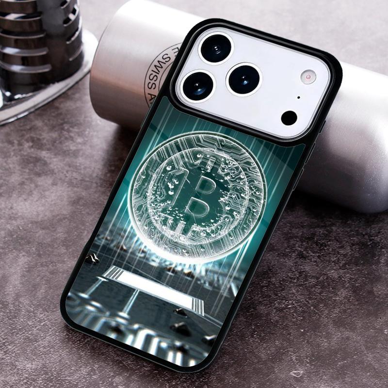 Bitcoin Phone Case For iPhone 17 16 15 14 13 12 11 Pro Max Plus 17Air Soft Silicone Cover